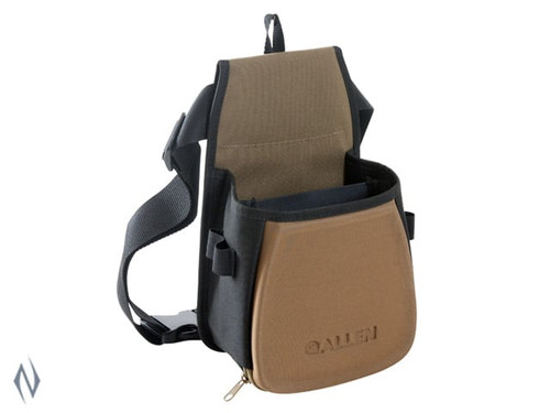 ALLEN ELIMNATOR DOUBLE SHOTSHELL BAG WITH BELT