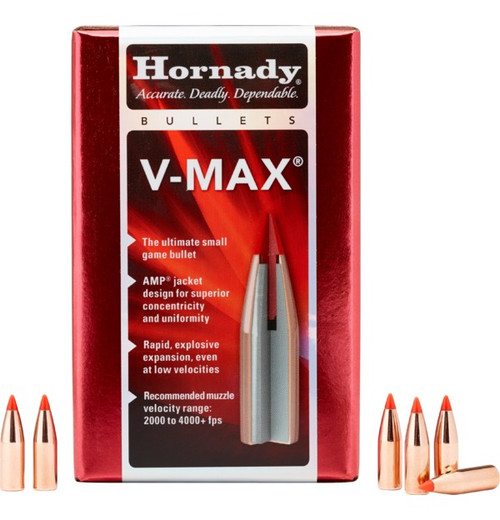 Hornady 22 Cal 224 50gr V-Max