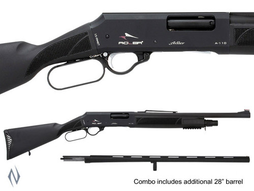 ADLER A110 12G 20" RS AND 28" COMBO LEVER ACTION SHOTGUN