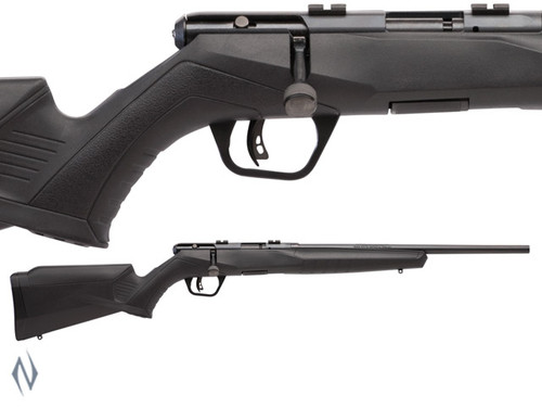 SAVAGE B17 17 HMR FC COMPACT BLUED SYNTHETIC 19" 10 SHOT