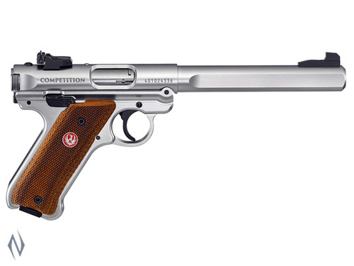 RUGER MKIV 22LR COMPETITION STAINLESS 174MM
