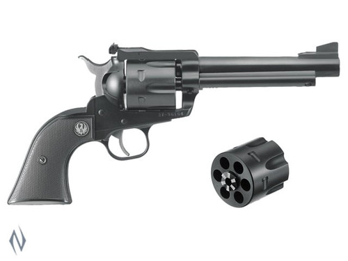 RUGER BLACKHAWK 9MM /357 BLUED CONVERTIBLE 165MM - Sunbury Firearm