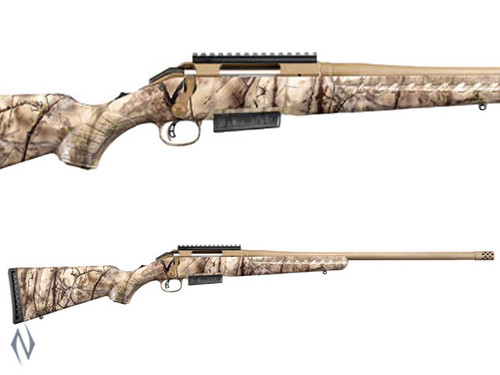 RUGER AMERICAN GO WILD CAMO 450 BUSHMASTER 3 SHOT