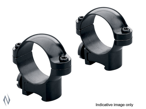 LEUPOLD RIMFIRE 3/8 RINGSET 1" HIGH MATTE XXXX