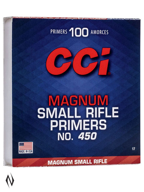 CCI PRIMER 450 SMALL RIFLE MAGNUM