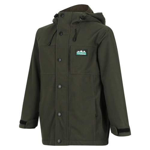 Kids Spray Rain Jacket Forest