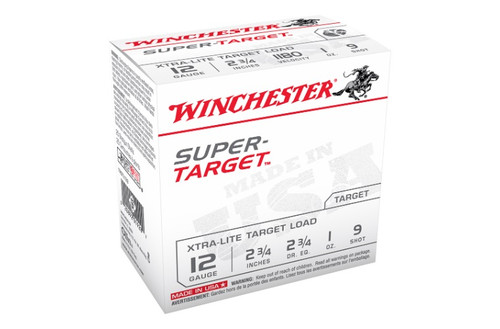 Winchester Super Target 12ga 1180fps 9 2-3/4" 28gm