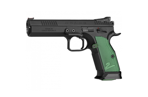 CZ TS 2 9MM Racing Green 134mm 2 S/Mags 10rnd Mag