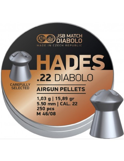 JSB Hades 22 5,5mm 15,89gr 250 Tin