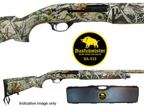 BUSHMEISTER BA-X12 12GA 28" VENT RIB CAMO CHOKES 5 SHOT