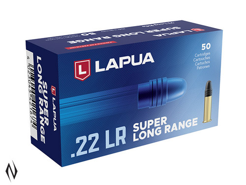 LAPUA 22LR 40GR SUPER LONG RANGE 1106FPS