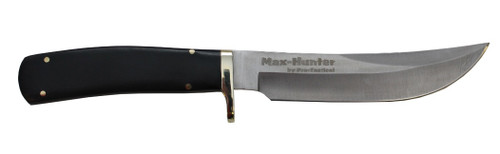 Max-Hunter Skinning Knife 5" Black Pakka Wood