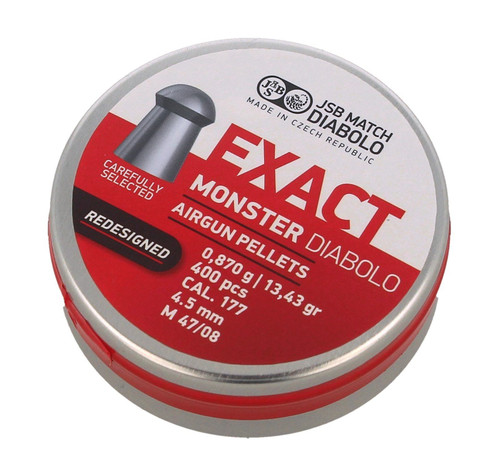 JSB Match Exact Monster Dabolo 177 4,5mm 13.43gr 400 Tin