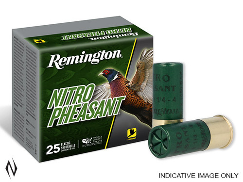 REMINGTON 12G 2.75" 38GR 4 NITRO PHEASANT 1300FPS