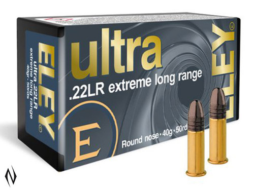 ELEY 22LR ULTRA EXTREME LONG RANGE 1100FPS