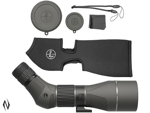 LEUPOLD SX-5 SANTIAM HD 27-55 X80 SPOTTING SCOPE ANGLED