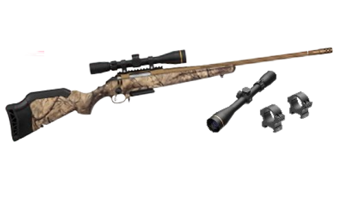 RUGER AMERICAN GEN II GO WILD CAMO 450 BUSHMASTER 22" + LEUPOLD PACKAGE