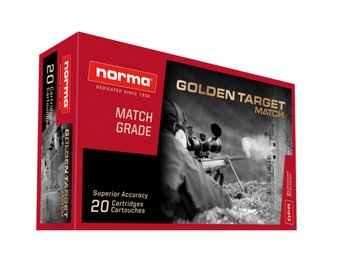 Norma 6.5CM 143gr Golden Target 200 Rounds