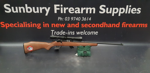 Savage Mark II 22LR + Scope S/H AT273