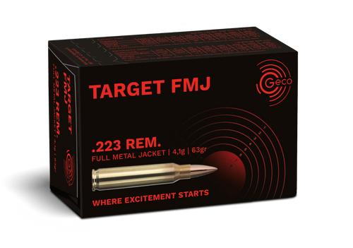 Geco 223REM 63gr Target FMJ 50 pack