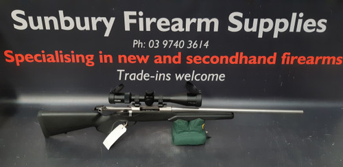 Tikka T3x Lite Stainless 223REM + Scope S/H AU077