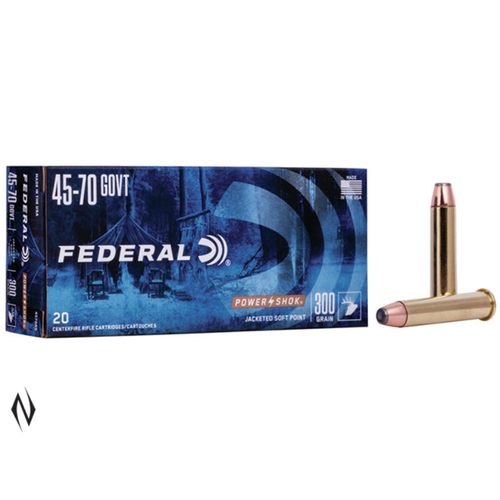 Federal 45-70 GOVT 300gr PowerShok SP 200 SLAB