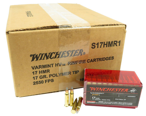 Winchester Varmint HV 17HMR 17gr- BULK 1000