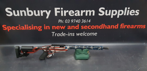 RUGER PRECISION RIMFIRE RIFLE 22LR 18" 10 SHOT USA FLAG EX-DEMO AT362