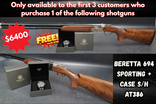 Beretta 694 12G Sporting 30" + Case S/H AT386