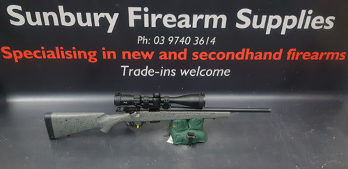 Bergara Rimfire BMR Steel .22LR AS448 Element Iris Scope Package A-371