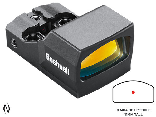 BUSHNELL RXU200 1X21 6 MOA ULTRA COMPACT RED DOT REFLEX SIGHT