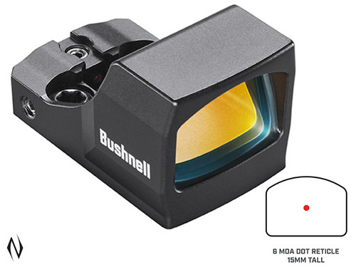 BUSHNELL RXC200 1X21 6 MOA COMPACT RED DOT REFLEX SIGHT