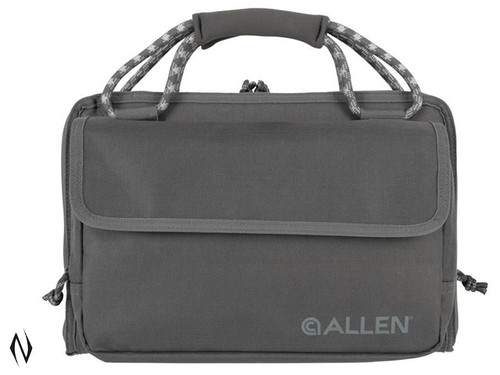 ALLEN ROLLINS DOUBLE HANDGUN CASE 14" GREY