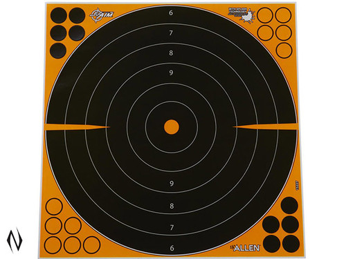 ALLEN EZ AIM SPLASH ADHESIVE 17" BULLSEYE TARGET 5PK