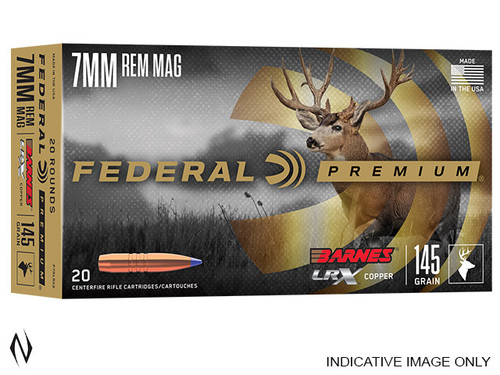 FEDERAL 6.5 CREEDMOOR 127GR BARNES LRX