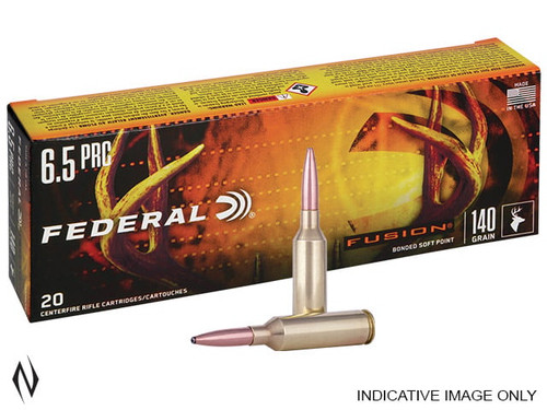 FEDERAL 6.5 PRC 140GR FUSION SP