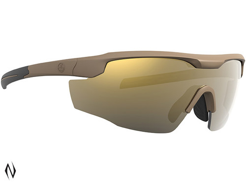 LEUPOLD SUNGLASSES SENTINEL MATTE TAN BRONZE MIRROR