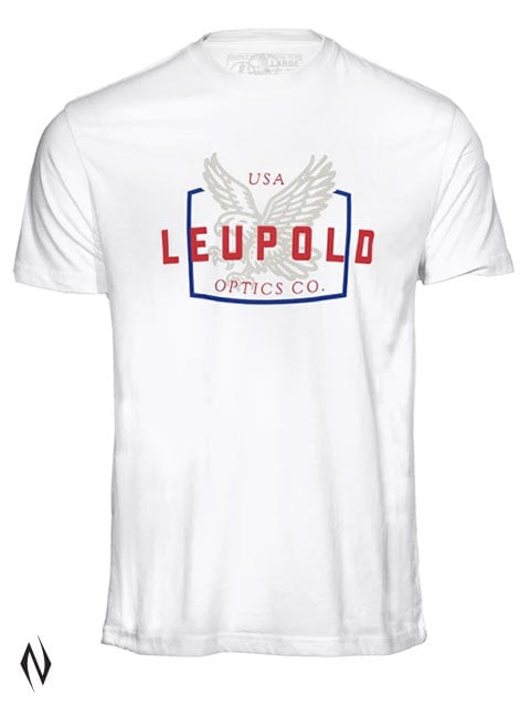 LEUPOLD EAGLE TEE WHITE XX-LARGE