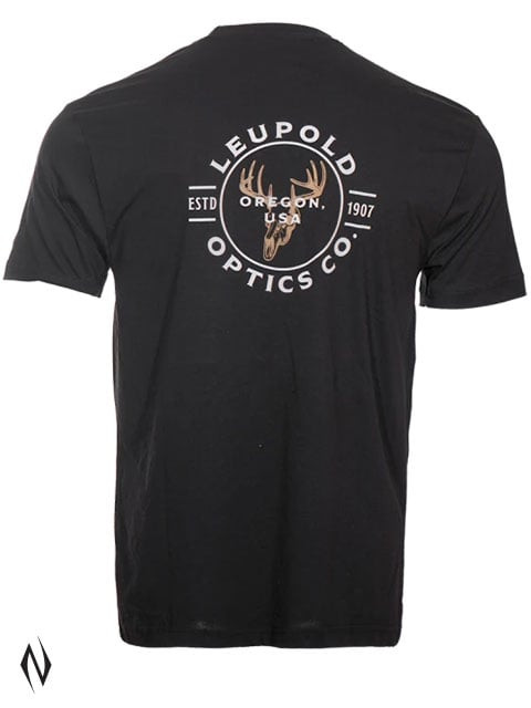 LEUPOLD BUCK COUNTRY TEE BLACK XX-LARGE