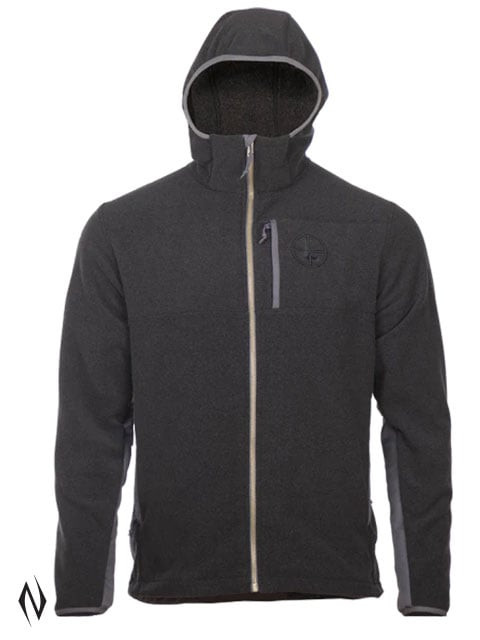 LEUPOLD MAKE READY FULL ZIP FLEECE IRON GREY MEDIUM