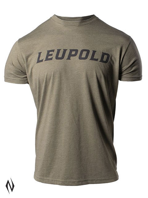 LEUPOLD WORDMARK TEE MILITARY GREEN XXXL