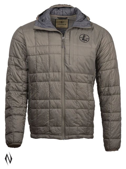 LEUPOLD QUICK THAW INSULATED JACKET ASH GREEN MEDIUM