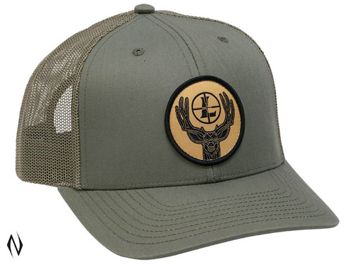 LEUPOLD 8 POINT TRUCKER CAP LODEN