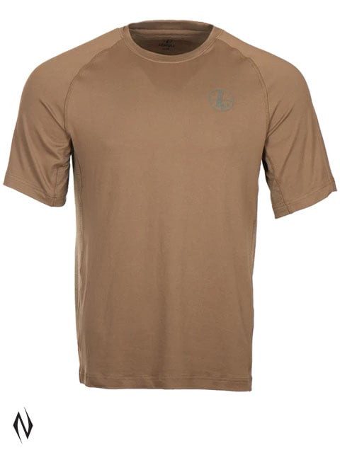 LEUPOLD MOAB PRO TEE SHIRT TOBACCO LARGE