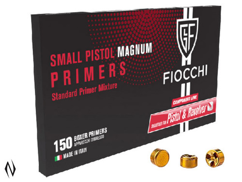 FIOCCHI PRIMER SMALL PISTOL MAGNUM 150 PK