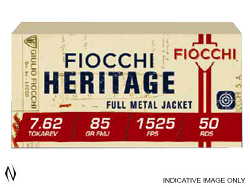 FIOCCHI 9MM STEYR 115GR FMJ HERITAGE 50 PK