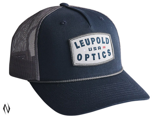 LEUPOLD USA TRUCKER HAT NAVY