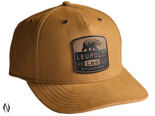 LEUPOLD BEAR BRUSHED CANVAS HAT