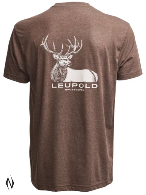 LEUPOLD ELK TEE ESPRESSO LARGE