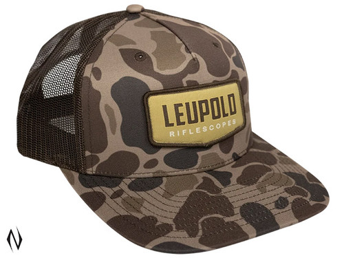 LEUPOLD RIFLESCOPES TRUCKER HAT CAMO